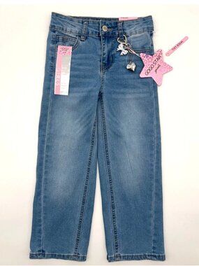 Gogo Star Girls Size 5 Wide Leg Jeans NWT